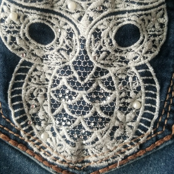 Vigoss Other - Girls Owl embellished Vigoss Jeans
